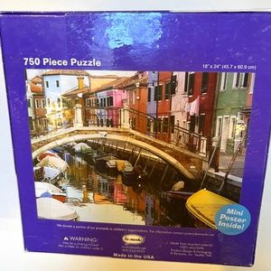 Venice Puzzle. By Re-marks  750 pc. With Poster inside. In Sealed box